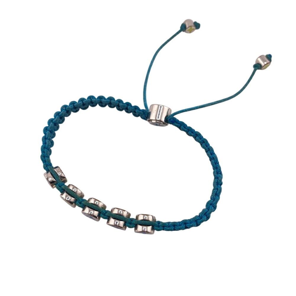 LOUIS VUITTON Blue Monogram Charm Bracelet - Picture 4 of 6